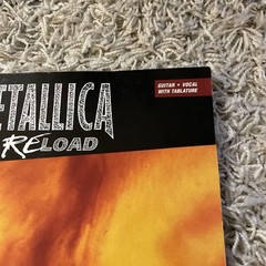 Metallica Reload Guitar/Vocal Tablature Songbook Cherry Lane Music Out of Print