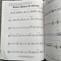 Django Reinhardt Anthology Sheet Music Guitar Book 1984 Very Good , 112 Pages