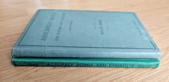 1912, 1929 Books Assembly Songs & Choruses, Assembly Songs for School & College