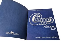 Chicago Anthology Two Music From 3 Hit Albums Piano/Vocal/Chords Songbook 1975