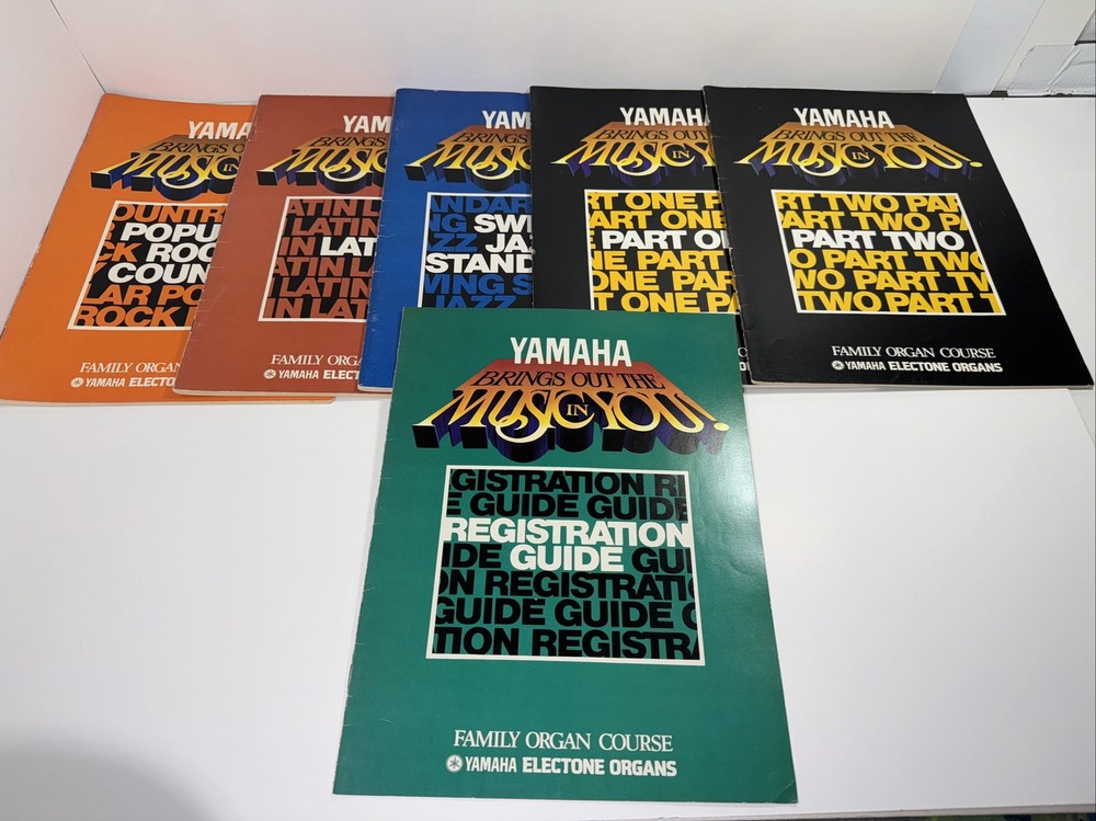 YAMAHA BRINGS OUT THE MUSIC IN YOU – MUSIC BOOKS ELECTONE FAMILY ORGAN COURSE