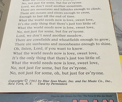Vintage 1960&rsquo;s Midnight Cowboy What The World Needs Now Sheet Music Lot 4 USA