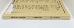 Schubert 200 Songs in Three Volumes Voice & Piano Vol. 3 (High Voice) 50 Songs