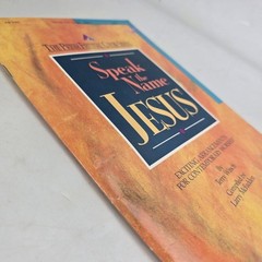 Speak The Name Jesus Choral Book SATB Choir Songbook Music 1990 Christian Vtg