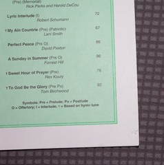 The Organ Portfolio, May 1994