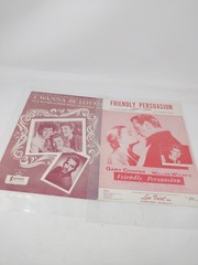 Lot Of Thirty Vintage Sheet Music Show Tunes Hit Parade Piano Vocal Movie Stars