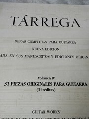 Tarrega, Fransisco : Original Compositions For Classical Guitar Solo Sheet Music