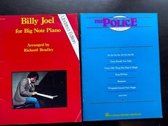 Vtg Rock Sheet Music Books Beatles, Journey, Genesis, Billy Joel, Doobie Bros