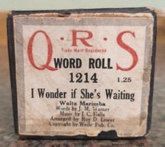 ANTIQUE Word Player Piano Rolls PICK FROM LIST – ASSORTED TITLES ALL TESTED