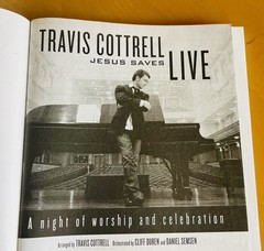 Travis Cottrell Live – Jesus Saves SATB Choral Music Book Brentwood Benson 2009