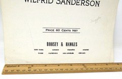 Quiet Song Sheet Music 1926 in Db Eb Sanderson Dickerson Poem US Seller