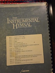The Instrumental Hymnal Book 5 (Clarinet I,II) Ring Binder 1986