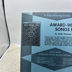 Award Winning Songs Paul Francis Webster Sheet Music Book Robbins Music 1967
