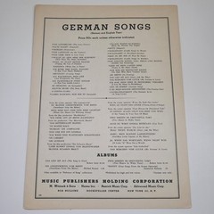 Vintage Sheet Music, &lsquo;Yours is My Heart Alone&rsquo; in Ab by Franz Lehar #SM2