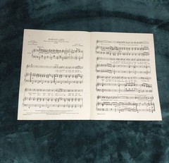 1922 Music Poster Sheet Music « Nobody Lied » Piano Music