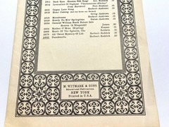 The Witmark Choral Library Sheet Music Lot Song Four Part TTBB 1930s