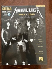 Hal Leonard Metallica: 1983-1988 Guitar Play-Along Volume 195 Book/Audio Online