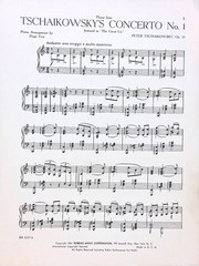 Theme From Tschaikowsky&rsquo;s Concerto No. 1 Sheet Music Advanced Piano Solo Op. 23