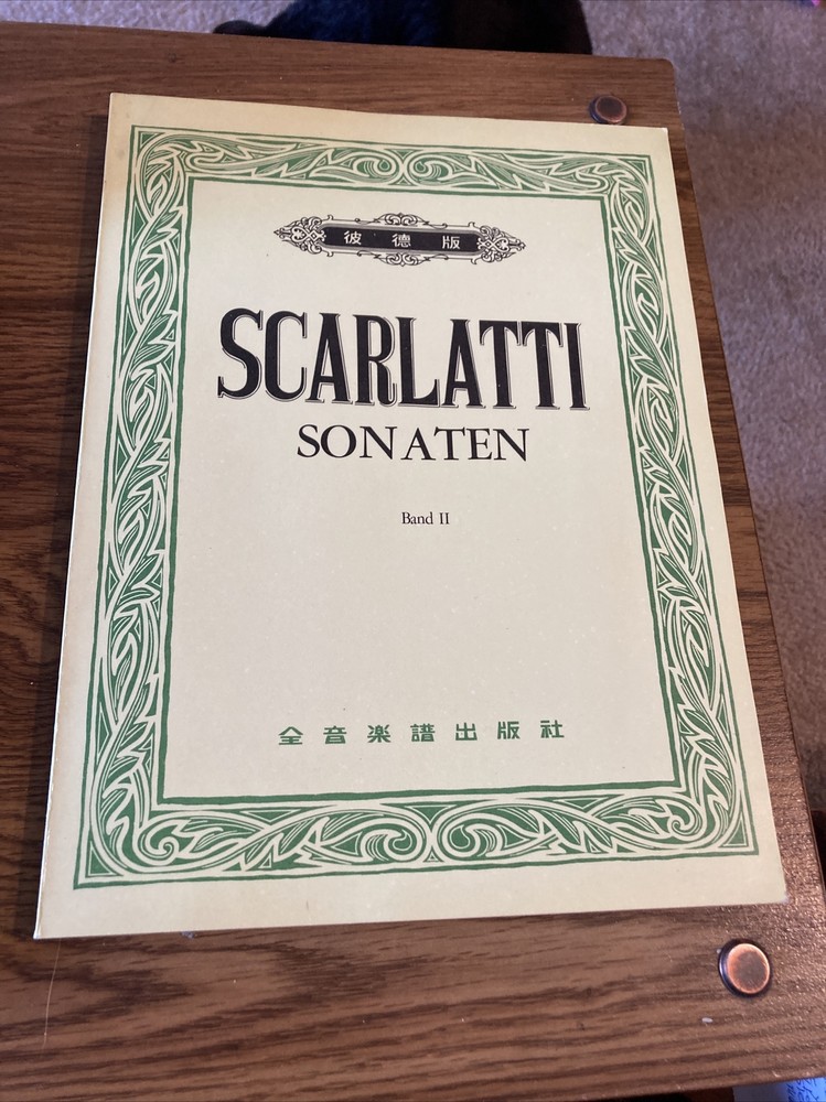 Edition Peters SCARLATTI Sonaten Book II for Piano