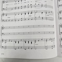 Praise To The Lord Almighty SATB Choir Lyrics Piano Church Sheet Music Christian