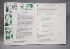 Vintage 1957 Songbook « Old Songs Everybody Loves » 50 Compiled sngs James Wilson