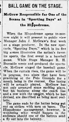 1908 11×14 Revue sheet music SPORTING DAYS (Baseball Collectors See My Note)