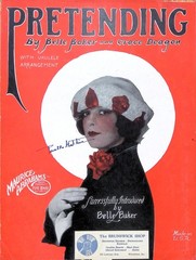 Pretending Sheet Music Belle Baker Grace Deagon 1925 Fox Trot Dancing Song