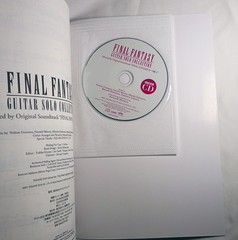 Final Fantasy X ~ XIII-2 Guitar Solo Collection IMPERFECT Sheet Music Tab w/ CD