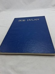 Bob Dylan Sheet Music Book Tab 1974 Warner Bros. Tabulature Scarce PB