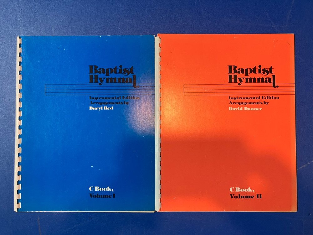 Baptist Hymnal Instrumental Edition, C Book, Volumes I & II