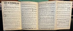 Alice in Wonderland Sheet Music Fox Trot Tobias Mason Feist 1933 Piano