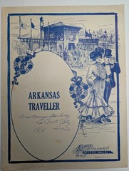 c1924 Arkansas Traveller Sheet Music Piano Solo Eclipse Pub Co La Porte City IA