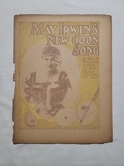 MAY IRWIN&rsquo;S NEW COON SONG 1904 « The Spanish » Mrs. Black is Back Sheet Music