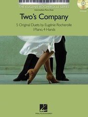 Two&rsquo;s Company 5 Piano Duets 4 Hands Sheet Music Play-Along Book CD Pack