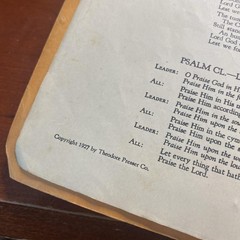 Vintage Theodore Presser Favorite Songs Of The People Vocal Songbook 1927 USA