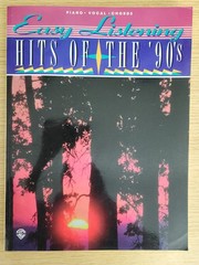 EASY LISTENING – HITS OF THE 90&rsquo;s – PIANO VOCAL GUITAR CHORDS – FREEPOST – GC