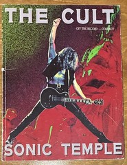 The Cult – Sonic Temple Song Book Music Piano Guitar Vocal Sheet Music