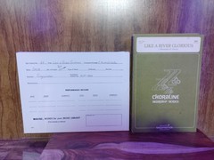 Like a River Glorious SATB Choral Octavo Sheet Music Lot 27 Copies Singspiration
