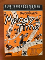 Disney sheet music (4): Give A Little Whistle/Blue Shadow/Without You/Lavendar B
