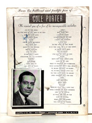 CAN-CAN Cole Porter C&rsquo;EST MAGNIFIQUE Show Vintage Sheet Music 1953