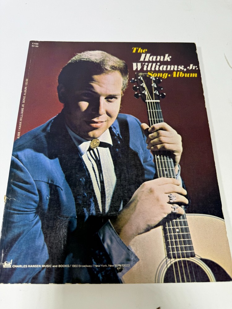 THE HANK WILLIAMS, JR. SONG ALBUM CHARLES HANSEN MUSIC & BOOKS