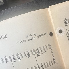 Good Morning from Singing in the Rain Piano Voice Sheet Music Freed Brown 1939