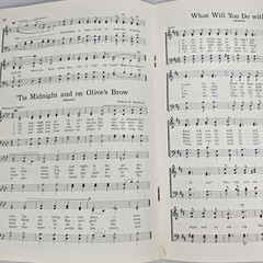 Jesus Of Nazareth Easter Service Choir Book Lillenas Sheet Music Cantata 1971