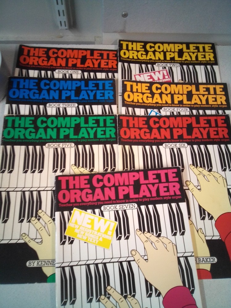 The Complete Organ Player 1-7 Bundle Kenneth Baker