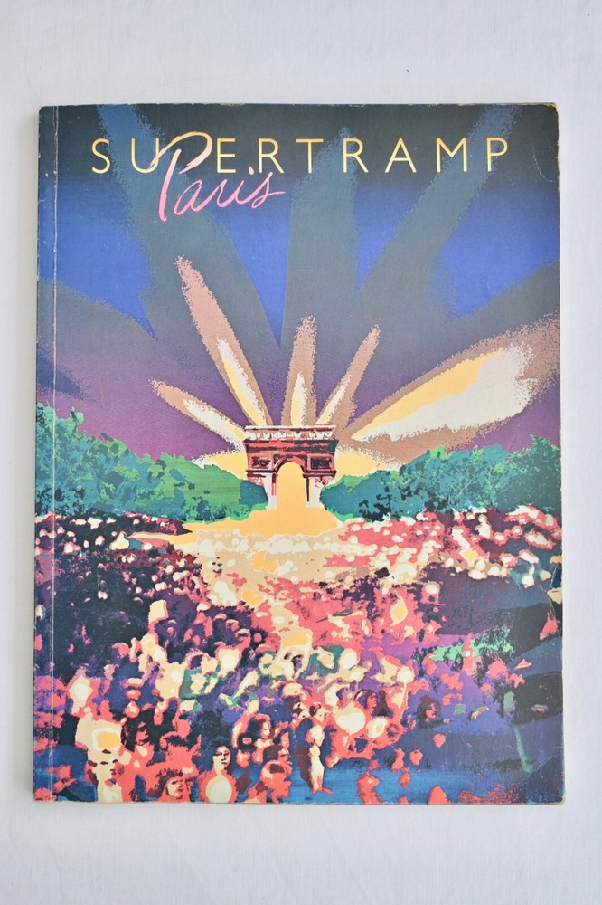 SUPERTRAMP Paris Piano Guitar Vocal (16 Songs Color Photos 1980)