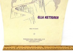 A Fairy Tale Sheet Music 1946 Piano only Clean Intermediate Ketterer US Seller