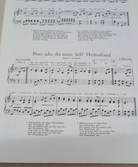 German Folk Song book collection Klingende Heimat (Hans Sikorski) auf Deutsch