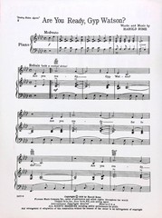 Are You Ready Gyp Watson Sheet Music Destry Rides Again Harold Rome 1959 Musical