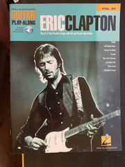 Eric Clapton for Guitar Play-Along Vol 24 Tab Sheet Music Song Book Online Audio