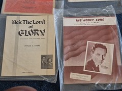 10 Vintage Antique Sheet Music Romantic Love War Songs variety LOT